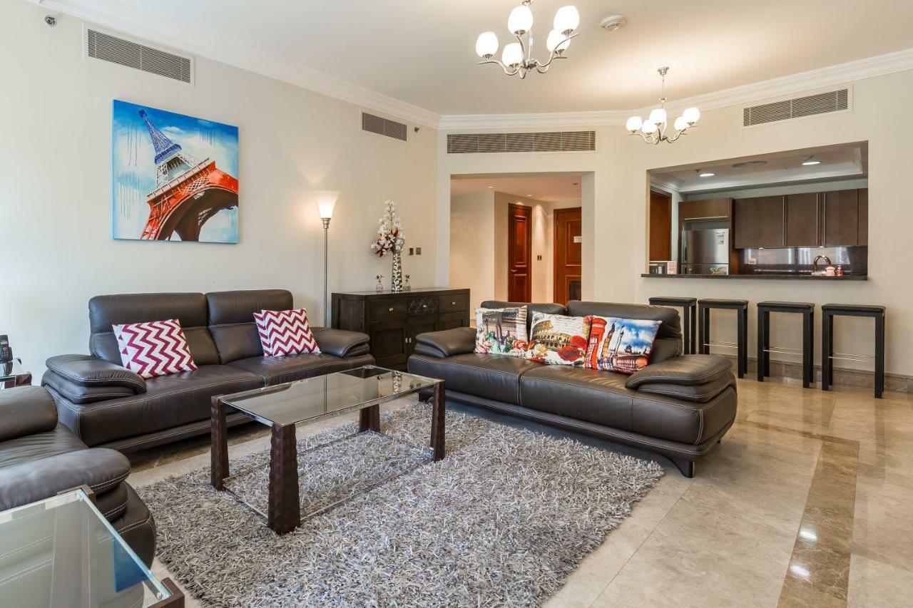 Beachfront Two Bedrooms On Palm Jumeirah By Deluxe Holiday Homes 迪拜 外观 照片