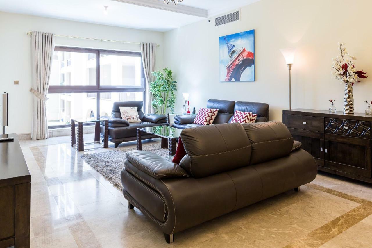 Beachfront Two Bedrooms On Palm Jumeirah By Deluxe Holiday Homes 迪拜 外观 照片